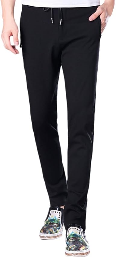 mens slim leg trousers