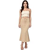 SAJTOX Saree Shapewear Petticoat for Women | Slim Fit Underskirt Comfortable Shapewear for Indian Ethnic Wear