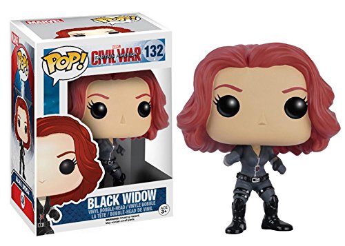 Captain America: Civil War - Black Widow POP Figure Toy 3 x 4in