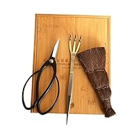 Bonsai Outlet Tinyroots Shear, Broom & Rake Kit