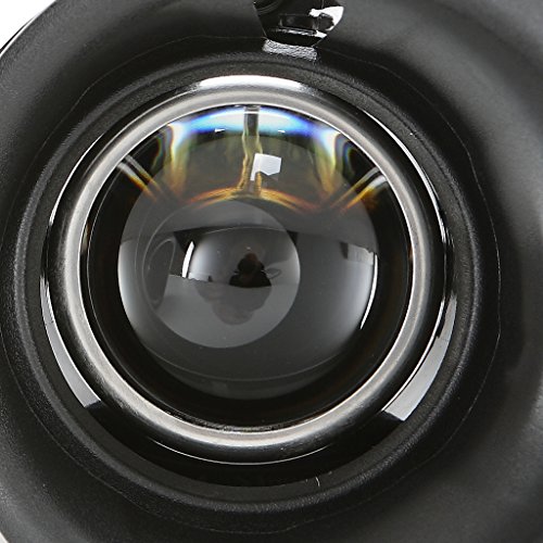 LEDIN for 2014 2015 Chevy Camaro Clear Projector Fog Lights Kit with Bezel + Switch + Wire Harness + Bulbs