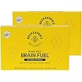 Beekeeper's Naturals B.LXR Brain Fuel - Memory, Focus and Clarity Liquid Formula, Supports Productivity Royal Jelly, Ginkgo Biloba, Bacopa Monnieri Keto Friendly, Gluten & Caffeine-Free, 6 ct (2 Pack)