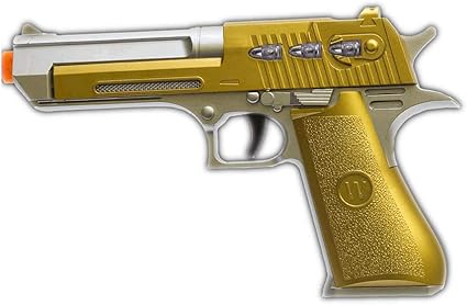 pistola de metal de juguete