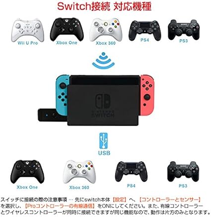 Amazon Co Jp Ism Jys Ns130 Controller Adapter Switch Ps3 Windows Compatible Wireless Adapter Bluetooth Connection Converter Electronics Cameras