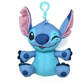 Stitch 6" Plush Zipper Pull &ndash; Soft Toy Clip Accessory for Bags and Backpacks