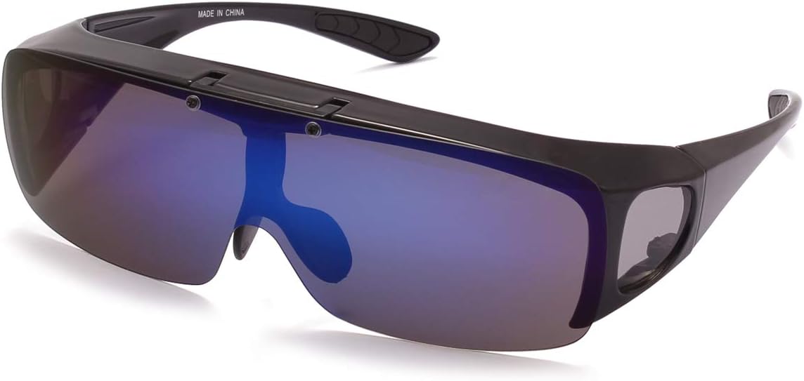 Bestum Driving Glasses Wraparounds Polarized Fitover Sunglasses