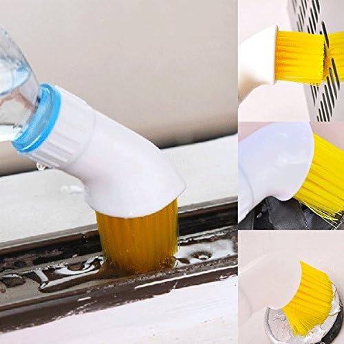 Creative Protable Door Window Bristle Cleaning Brush Plastic Gap Brush Head Wate