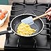 Spring Chef Spatula, Pastry Brush & Whisk, Silicone Set with Beechwood Handle, Blue