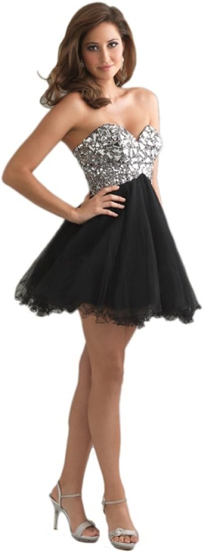 Night Moves by Allure 6410 Black at Amazon Womenâs Clothing store: Dresses
