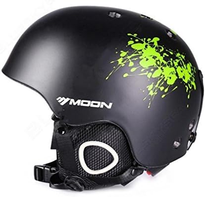 Uphig Moon Unisex Adult Holt Snow Sports Helmet Skateboard Skiing Snowboard Snowmobile Winter Sprot Protective (L)