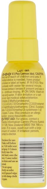 Air Wick V.I.Poo Lemon Idol Spray 55 ml Toilet Odour Neutralizer view 2