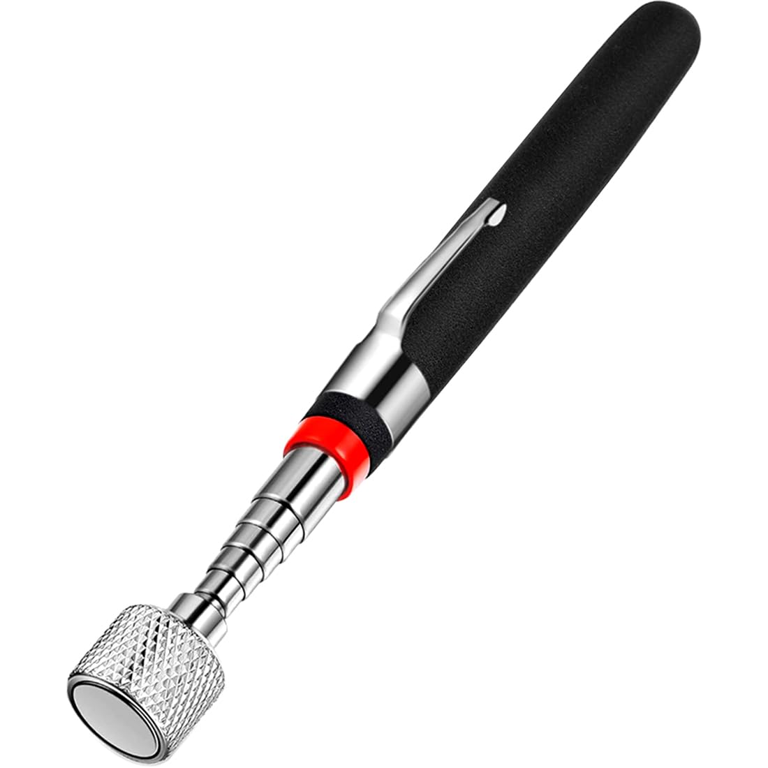 LICQIC Magnetic Telescopic Pick Up Tool, Pick-up Stick with Magnet, Portable Retriever Wand, for Picking up Metal Items from Hard-to-Reach Places (15 LB)