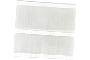 Fancyes Thermal Glue Strips EVA Hot Melt Sticky Glue Strips Supplies Binding Machine Albums Long Thermal Pictures Binding Glue Strips, 100pcs 6mm