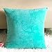 sykting Decorative Pillow Covers Solid Super Soft Short Plush Fuzzy Throw Pillow Covers for Bed Couch Chair Pack of 2 Square 18x18 inch Turquoise