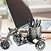 Metal Desk Pencil Holder, Handmade Creative Metal Crafts Office Desktop Storage Accessories, Harley Davidson Metal Pen Pencil Holder, Perfect Cute Gift idea