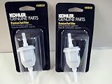 Kohler 25 050 22-S1 Fuel Filter, 2 Pack