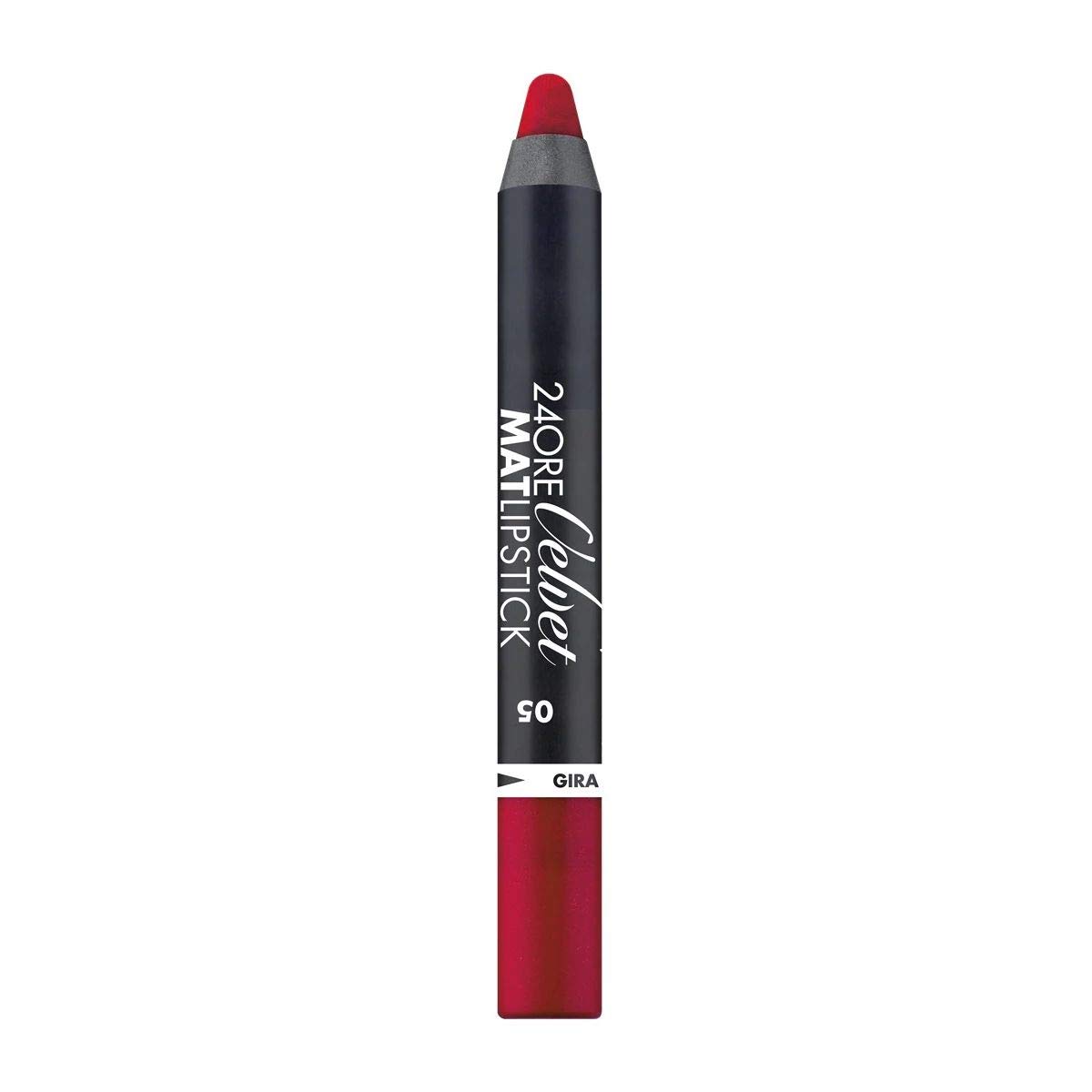 24 Hours Velvet Mat - Pencil Lipstick N.05 red