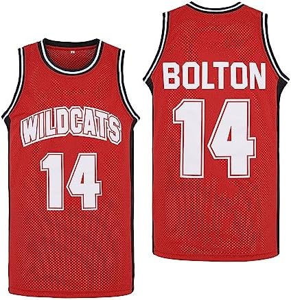 Amazon.com : MEBRACS Wildcats Basketball Jersey for Men 14 Troy