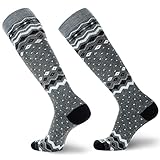 Pure Athlete Ski Socks Women Wool Warm – Skiing