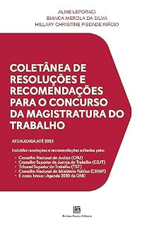 Livro Coletânea de Resoluções e Recomendações para o Concurso da Magistratura do Trabalho