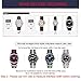 Carty Military Nylon Strap 6 Packs 20mm Watch Band Nylon Replacement Watch Straps for Men Women (Blue/White/Red+Black/Blue+Black/White+Black/Orange+Blue/Yellow+Blue/Red)