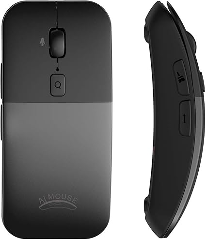 Ganshe Bm01 Intelligente Voice Traduzione Wireless Mouse Grigio Color Grey Amazon It Elettronica