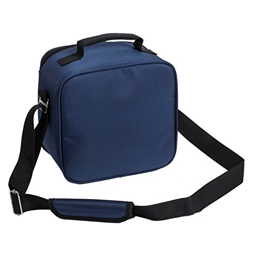 TAWA Lunch Bag with 2 reusable lunch boxes Compact Design Perfect for Picnic School Office Tote Lunch Bag- Including 2lunch box,1Insulated Tank, 2 cotton napkins,1 Insulated box(Blue) - Thumbnail 7