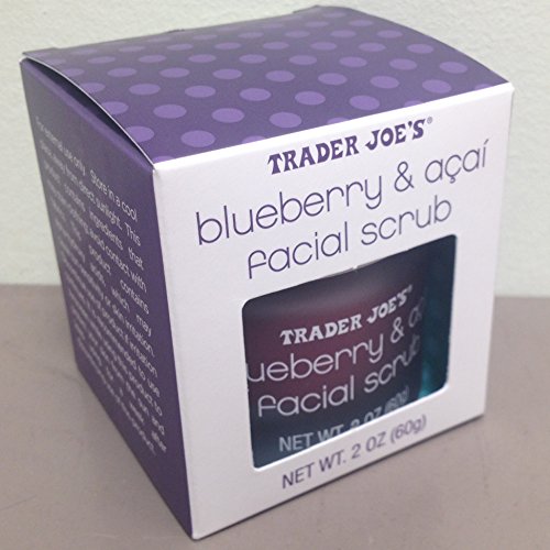 Trader Joe's Blueberry and Acai Facial Scrub, 2 Oz Jar Pricepulse