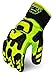 Ironclad Impact Gloves, L, Slip On Closure, PR, Large, Lime/Yellow