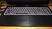 BingoBuy 2-in-1 Palmrest Area Guard Shield Skin With Touchpad Trackpad Cover + Keyboard Protector for Lenovo IdeaPad Y50 Y50-70 Laptop (Black carbon fiber palmrest cover + semi-black keyboard skin)