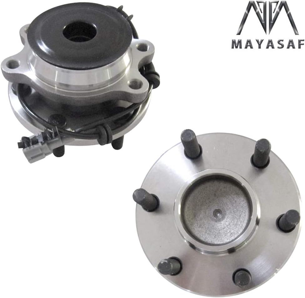 MAYASAF 515064 [2 Pack, 2WD/RWD Only] Front Wheel Hub