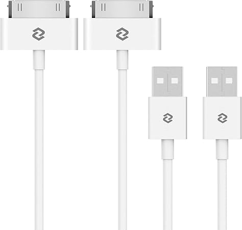 Amazon Co Jp Jedirect ケーブル 充電 データ転送対応 Iphone 4 4s 3g 3gs Ipad 1 2 3 Ipod用 2本入れ 1m ホワイト 家電 カメラ