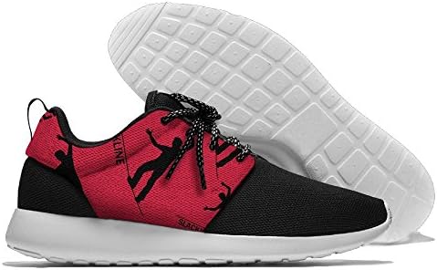 Slackline Lover Men Light Weight Walking Shoes Lace Up Sneakers