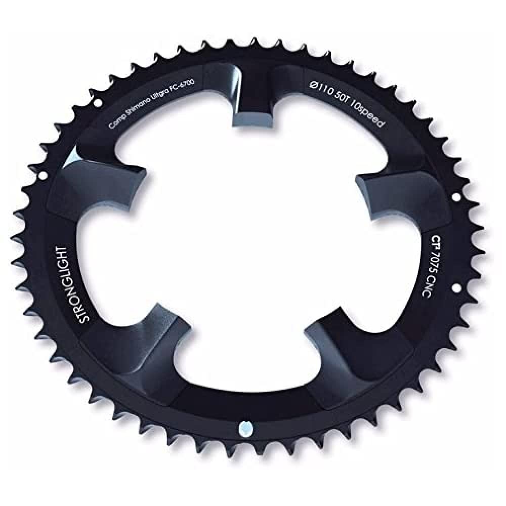 Stronglight Unisex_Adult Ultegra Chain Ring, Black, 11 x 11 x 5 cm