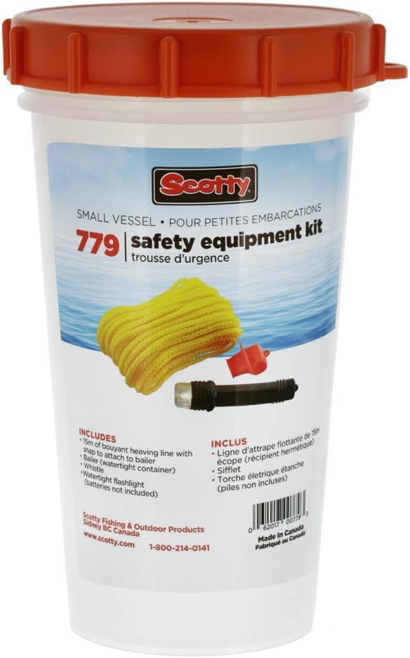 Scotty #779 Small Vessel Safety Equipment Kit : Boating Equipment : Sports & Outdoors