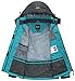 wantdo Women's Windbreaker Raincoat Breathable Softshell Hiking Jacket Blue M