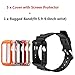 Apple Watch Case Series 3 Series 2 Series 1, iitee 42mm iWatch Universal Full Armor Case with Connected Apple Watch Band Strap and Screen Protector (5-in-1 kit)