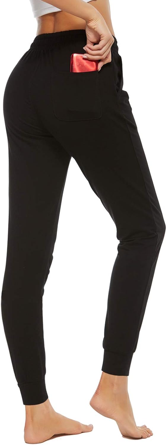 STELLE Women's Sweatpants Yoga Joggers Athletic Workout Track Pants with Pockets at  Women’s Clothing store