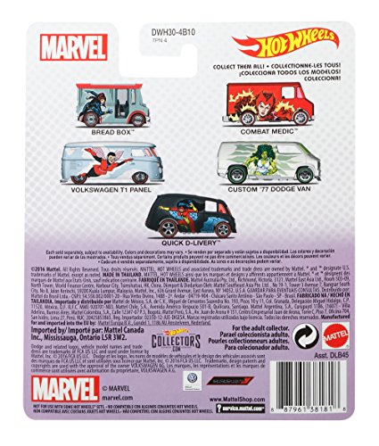 Hot Wheels Marvel Custom '77 Dodge She-Hulk Vehicle