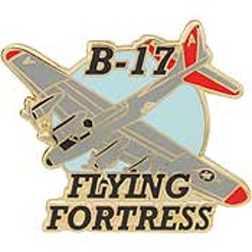 B-17 Flying Fortress Airplane Pin 1 1/2"