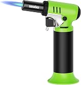 Sondiko S907 Kitchen Blow Torch with Fuel Gauge Adjustable Flame