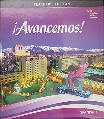 Avancemos Level 3 Teacher S Edition 9780544861299 0544861299 2018 Spanish Edition Houghton Mifflin Harcourt 9780544861299 Amazon Com Books