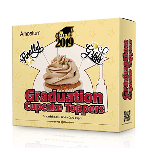 4 Amosfun+Graduation+Decorations+Toothpick+Supplies