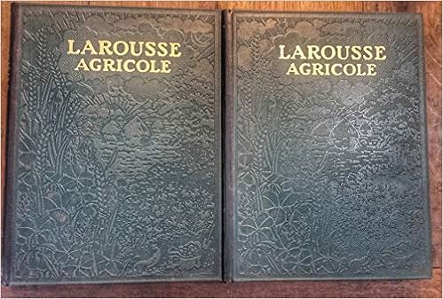 Amazon Fr Larousse Agricole Encyclopedie Illustree Publiee Sous La Direction De E Chancrin Et R Dumont Larousse Pierre Chancrin Ernest Dumont Remi Livres