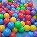 Qiyun 50 Pcs Colorful Soft Plastic Ocean Fun Balls Baby Kids Tent Swim Pit Toys Game Gift 2.76` (random colors)