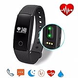 Ativafit Heart Rate Monitor Fitness Tracker Sleep Monitor Calorie Counter Waterproof Activity Tracker Smart Bracelet for iPhone & Android Phone