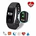 Ativafit Heart Rate Monitor Fitness Tracker Sleep Monitor Calorie Counter Waterproof Activity Tracker Smart Bracelet for iPhone & Android Phone