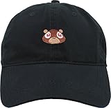 OVOY Funny Bear Print Strapback Dad Hat Adjustable Baseball Cap