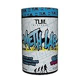 TLM Research | Meth Lab | Preworkout | High, Clinically-Dosed Formula | Intense Energy and Pump | (Blue Raspberry, 30 Servings)