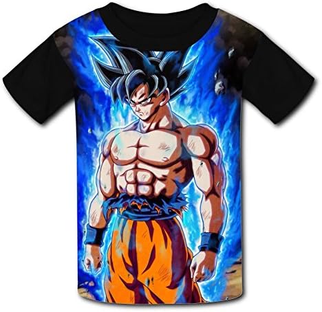 Super_Goku_Saiyan Youth Tees Shirts 3D Print Kids T-shirts
